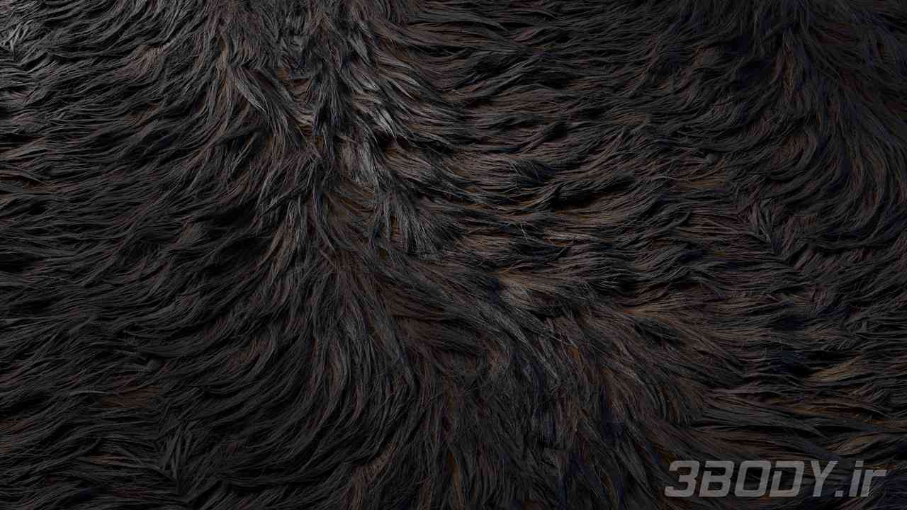 متریال خز حیوان creature fur عکس 1